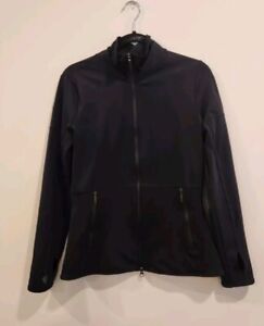 Adidas By Stella McCartney Black Essentials Midlayer Zip-Up Jacket Women Size L
