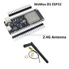 4MB Flash WEMOS D1 Lolin32 CP2104 WIFI &Bluetooth Card ESP32 ESP-WROOM-32 Antenna