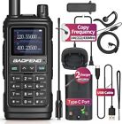 Digital Handheld Radio Scanner Fire Police VHF FM EMS Ham 2 Way Transceiver Dual
