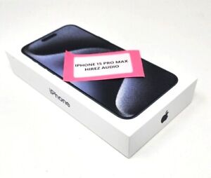 NEW APPLE iPhone 15 PRO MAX 256GB/512GB/1TB WHITE/BLUE/NATURAL TITANIUM UNLOCKED