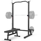 Weight Bench With Squat Rack Barbell Power Rack with Pull Up Bar Bench Press Set