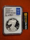 2023 W PROOF SILVER EAGLE NGC PF70 ULTRA CAMEO DAVID RYDER SIGNED EARLY RELEASES
