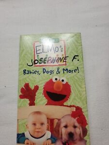 Elmo's World Sesame Street 2000 VHS Tape