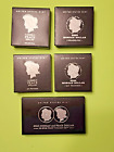 2023 Morgan and Peace Dollar Complete 6 Coin Set Both Mint strike, both proofs