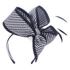 Womens Sinamay Fascinator Cocktail Hat Wedding Church Party Kentucky derby T163