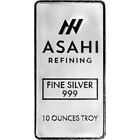 10 oz Silver Bar - Asahi Refining .999 Fine