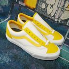 Vans OG Style 36 True White Freesia Yellow Leather Sneakers Vault Blends Size 9