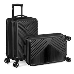 Carry On Luggage Bag Suitcase Travel Rolling Luggage Hardside Spinner Wheels 20
