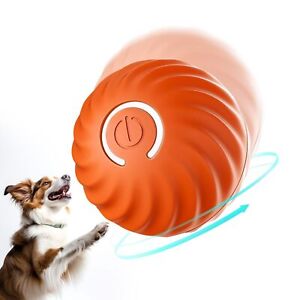 USB Electronic Smart Dog Toy Ball  Interactive Pet Automatic Moving Ball Gift