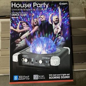 New ListingIon House Party Power Portable Bluetooth Speaker System with Party Lights