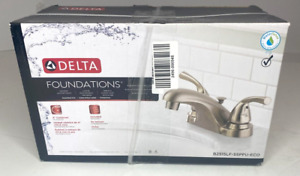 Delta Foundations 4 in. Centerset 1-Handle Bathroom Faucet - Polished Chrome...