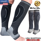 Calf Compression Sleeve Ankle Brace Leg Support Socks Foot Fasciitis Pain Relief