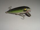 VINTAGE FISHING LURE PAW PAW RIVER GO GETTER SERIES #803 EARLY GREEN SCALE C1930