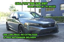 2022 Honda Civic Only 7k miles! * FREE DELIVERY! * Call 786-328-3187