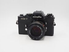 Minolta XE-7 35mm film camera w/ 50mm f/1.4 lens (U34452)