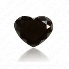Natural Black Loose Diamond, Heart Shaped Black Diamond 1 Pcs 1.0Cts For Ring