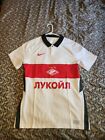 Spartak Moscow 2020-2021 Sample Player Issue Russia Away Soccer Jersey Size M