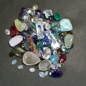 Mixed Faceted Loose Gemstone Lot From Gold & Silver Jewelry 620ct