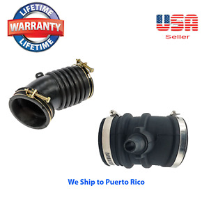 2 Air Intake Hose with Clamps Fit Toyota 4RUNNER  1999-2000 3.4L V6 (For: 1999 Toyota 4Runner Limited 3.4L)