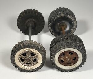 Vintage Tonka White Wall Wheels Tires For Restorations Custom Project