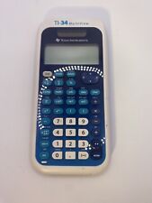 Texas Instruments VTG Working  TI-34 MultiView Scientific Calculator No cover