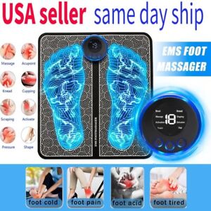 EMS Foot Massager Leg Electric Deep Reshaping Kneading Muscle Pain Relax Machine