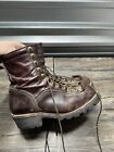 Chippewa Original Leather Brown Sport ILity Boots Mens Size 10.5 Stock #73075
