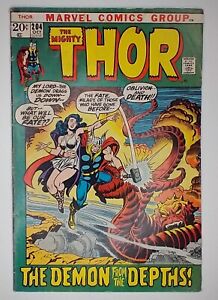 Marvel Comics Thor #204 Gerry Conway Story, John Buscema Art, Romita Cover FN