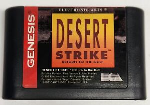 New ListingDesert Strike: Return to the Gulf (Sega Genesis, 1992) Authentic - Tested