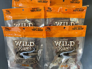 7 Lg. Bags Wild River Beef Jerky Mild