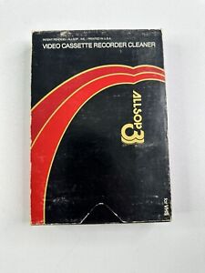 Allsop 3 Video Cassette Recoder Cleaner
