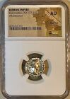 Commodus As Augustus 177-192 AD Roman AR Denarius 18mm Silver Rome Mint NGC AU