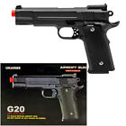 G20 350 FPS Full Metal M945 Replica Airsoft Spring Hand Gun Pistol w/ 6mm BBs