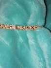14k Solid Yellow Gold Nugget Bracelet 5.5 mm 7
