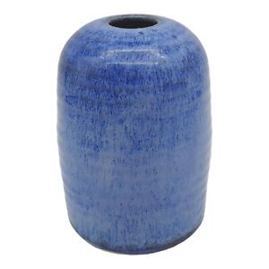 New ListingHandmade Signed Stoneware Pottery Bud Vase - 4