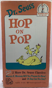Dr. Seuss Hop on Pop VHS 1989 Release **Buy 2 Get 1 Free**