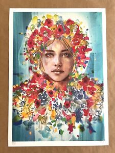TULA LOTAY MIDSOMMAR DANI VARIANT PRINT POSTER SIGNED NUMBERED - MINT!