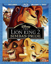 The Lion King 2: Simba's Pride ~ Blu-ray + DVD Special Edition 2012 w/sleeve