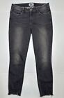 Paige Gray Slim Jeans Verdugo Ankle Women Size 10 (Measure 30x28) Distressed