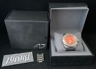 ANDROID SILVERJET DIVER STEEL WATCH ORANGE AD558 CHRONOGRAPH LIMITED EDITION VTG