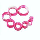 PAIR-ULTRA THIN SKINS TUNNELS-Silicone Ear Skins-Ear Gauges-Soft Ear plugs