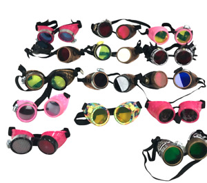 Junk lot 14pc Steampunk costume goggles glasses women accessory wholesale resale