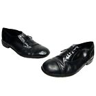 Florsheim | Mens Size 12EEE (3E) Black Leather Cap Toe Oxford Dress Shoes