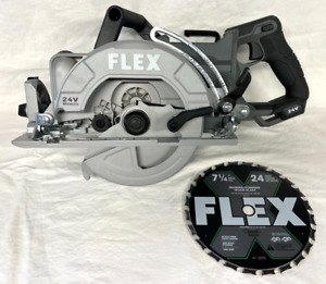 FLEX 24V 7-1/4 Rear Handle Circular Saw Brushless FX2141R (Bare Tool & blade)