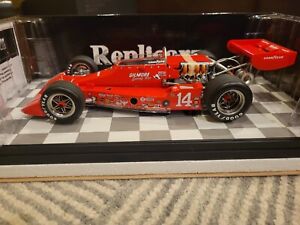 1974 A J FOYT GILMORE FORD COYOTE INDY 500 POLE WINNER REPLICARZ 1:18 RACE CAR