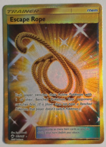 Escape Rope x1 163/147 Burning Shadows Holo Secret Rare Trainer Pokemon