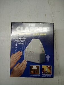 1998 The Clapper Sound Activated On/Off Switch White New Factory Sealed