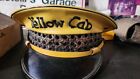 Original Vintage 1940's Yellow Cab Hat By Lancaster Brand Size Small Taxi Cap
