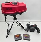 Virtual Boy Console With Controller & Stand. Tested & Working With 2 Games