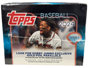 2024 Topps Series 1 Baseball Jumbo Box Sealed